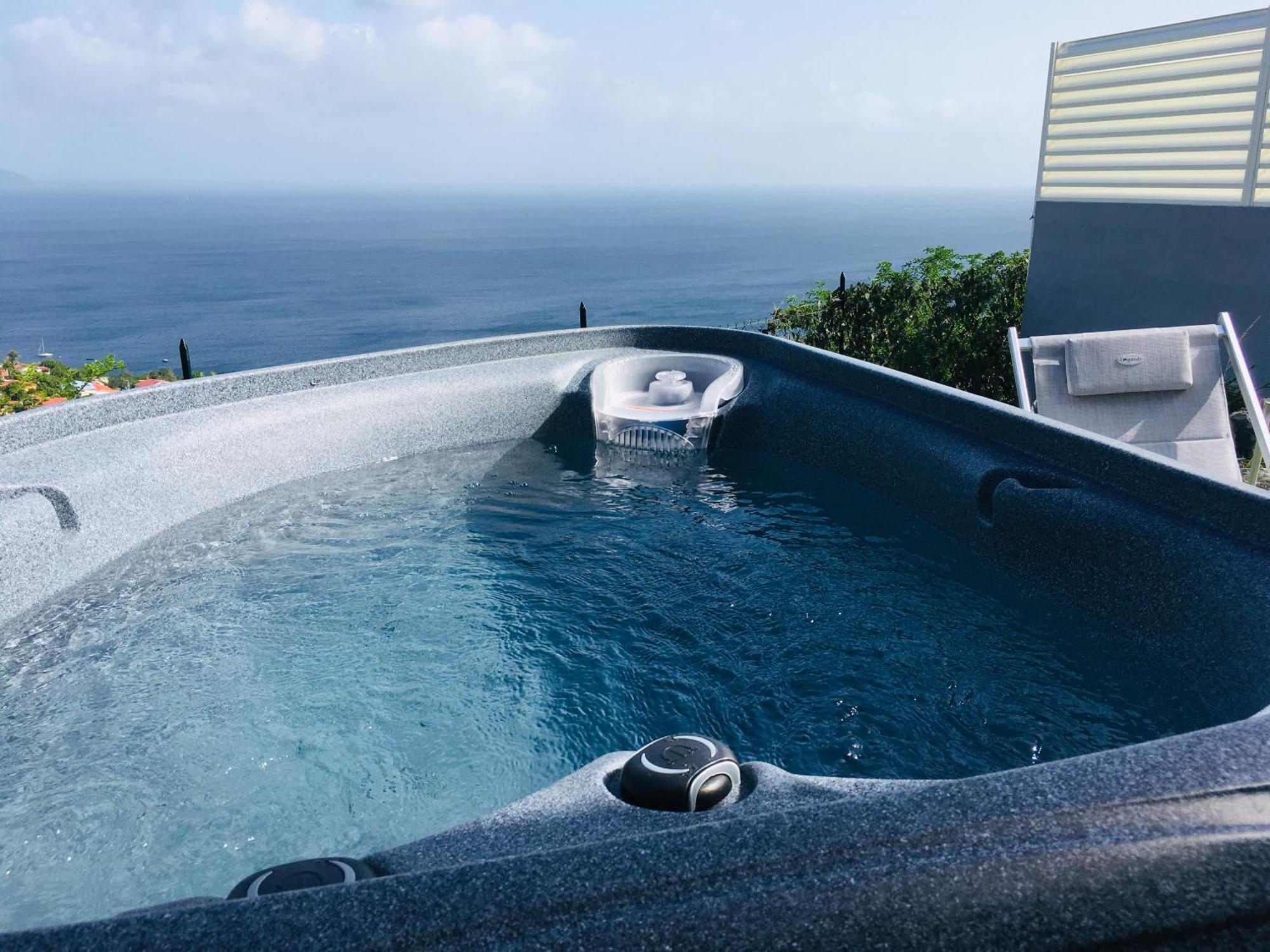 Bungalow Palbea Superieur Avec Spa Et Vue Mer 舍尔谢 外观 照片
