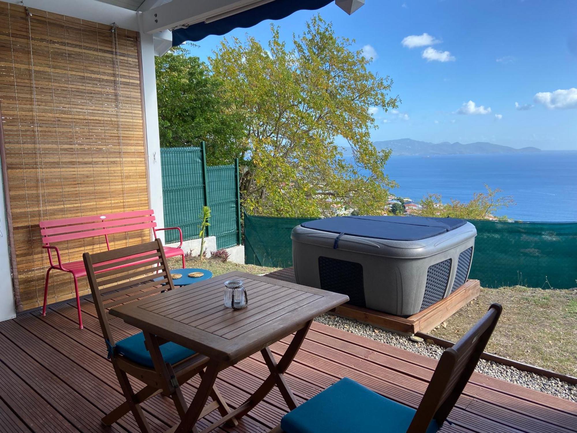 Bungalow Palbea Superieur Avec Spa Et Vue Mer 舍尔谢 外观 照片